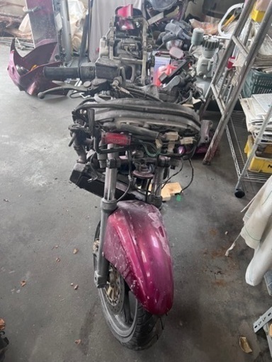 zzr400エンジン、フレーム、など部品取りに