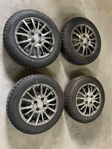 タンク、ルーミー用スタッドレスタイヤ　ホイール付き