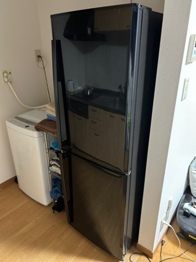 冷蔵庫 ブラック256L 大容量 美品