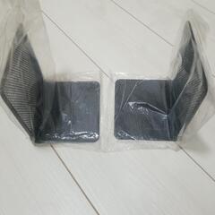 取引中！ブックエンド　黒　未使用　金属の画像
