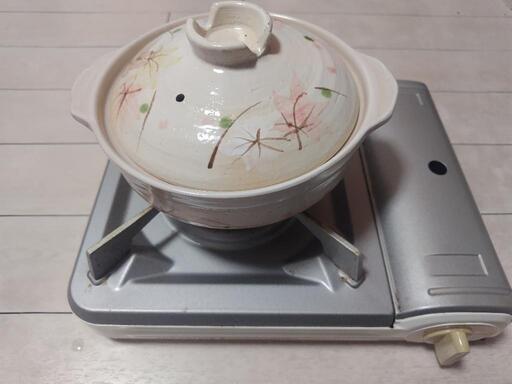 カセットコンロ土鍋セット