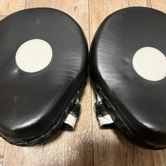 オープンフィンガーグローブ＆パンチミットの画像