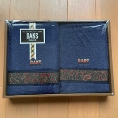 ダックス DAKS タオルセット フェイスタオル 2枚 ギフト