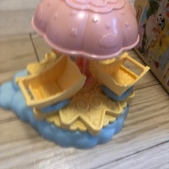 値下げ⭐️500円⭐️シルバニア星の来来メリーゴーランドセット⭐️パンダの赤ちゃん付きの画像