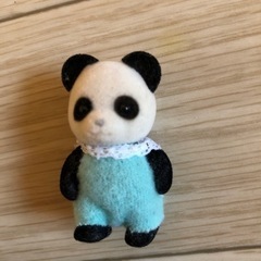値下げ⭐️500円⭐️シルバニア星の来来メリーゴーランドセット⭐️パンダの赤ちゃん付きの画像