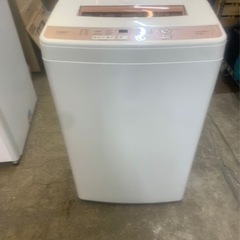 万代店　★2019年製★美品 中古★AQUA 6kg 簡易乾燥機...
