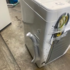 万代店　★2019年製★美品 中古★AQUA 6kg 簡易乾燥機能付！「高濃度クリーン洗浄」洗濯機【AQW-KS6G】の画像