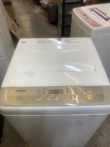 万代店　クリーニング済み　パナソニック/Panasonic 洗濯機 NA-F60PB10