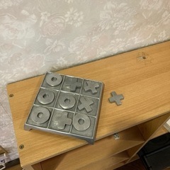 金属製　三目並べの画像
