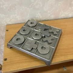 金属製　三目並べの画像