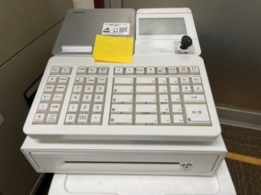 カシオ レジスター CASIO SR-S4000 ホワイト美品
