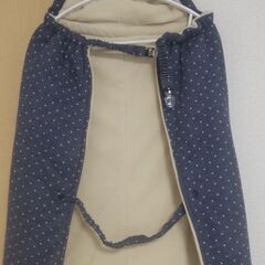 抱っこひも防寒ケープの画像