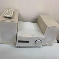 パイオニアCDコンポ、スピーカー【ジャンク】