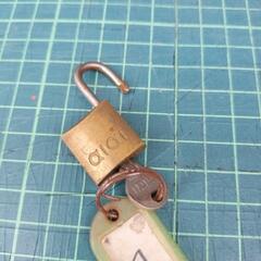 🔐aiai南京錠　鍵1つの画像