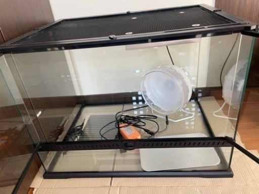 爬虫類 ハムスター ケージ 6点 飼育セット