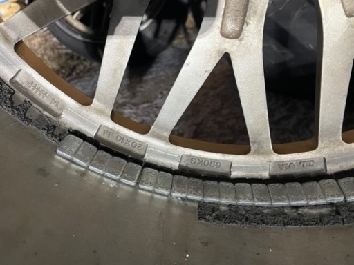 LMタイプ4本 20インチ 8.5J 10J