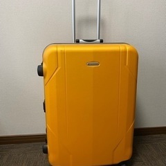 キャリーケース　81L ワールドトラベラー　橙色