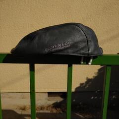 革ハンチング帽　ダンロップの画像