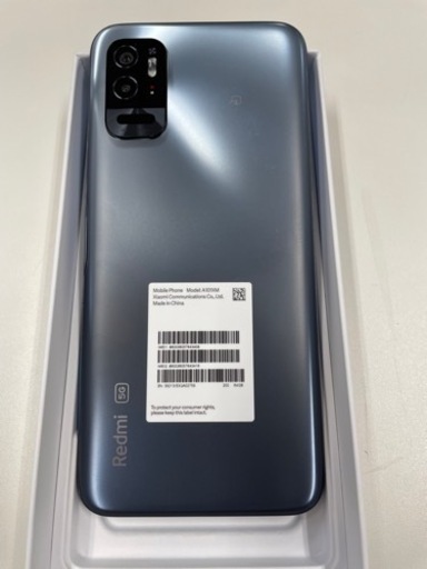 携帯電話/スマホ Redmi Note 10T A zure Black