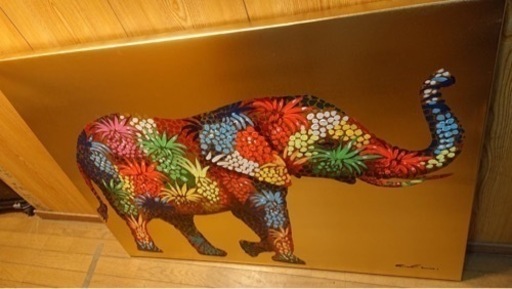 KARE DESIGN ピクチャータッチ フラワーエレファント