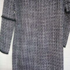冬春用チェックワンピース(ぽっちゃりさんが可愛く着れます、胸元と...