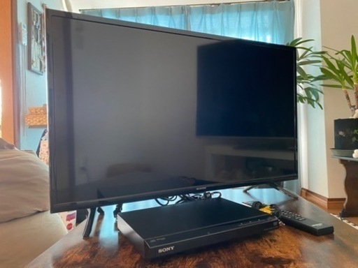 アイリスオーヤマ 32インチ ハイビジョン液晶テレビ＋ソニーDVDプレーヤー