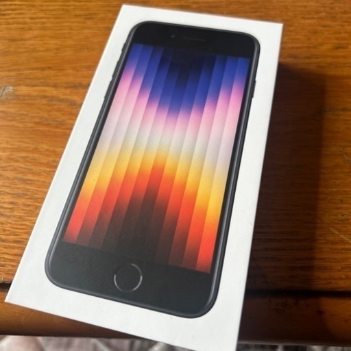 新品iPhoneSE 第3世代 64GB ミッドナイト SIMフリー白ロム MMYC3J/A