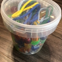 ボーネルンド  ジャイアントビーズ　ひもとおしの画像