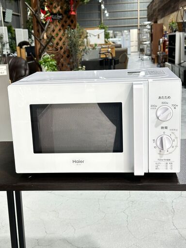 ★Haier★ 電子レンジ 2022年 JM-17J-50 50Hz ホワイト 家電 一人暮らし 調理機器 福島 郡山市★