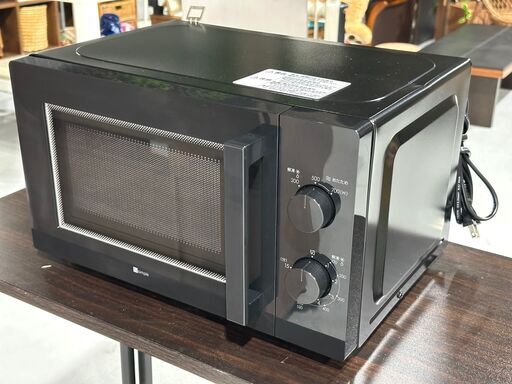 ★ニトリ★ N simple 東日本用電子レンジ 2022年 MM720CUKN4 50Hz ブラック 家電 一人暮らし 調理機器 福島 郡山市★