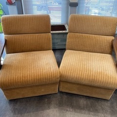 ソファー、最終値下げ、購入者見つからなかった場合処分しますの画像