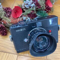 フィルムカメラ　MINOLTA　auto CLE＋M-ROKKO...