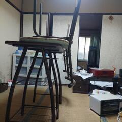 ダイニングテーブル２脚セット