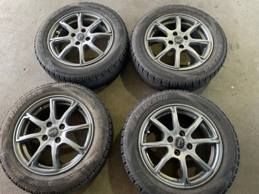 スタッドレスタイヤ ホイール ナンカン バリ山 175/65r15