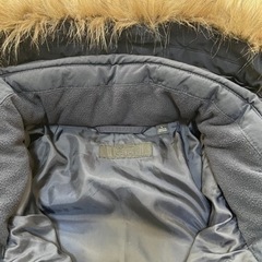 ユニクロ　ダウンジャケット　ネイビー　Lサイズの画像