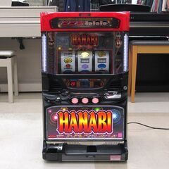 ジャンク品 札幌市清田区  パチスロ実機 アクロス HANABI ハナビ 5号機 コイン不要機付き 家庭用電源で遊技可能 スロット 中古品