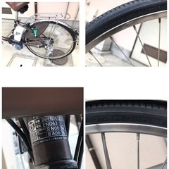 Panasonic❗️BE-END633T2  END63 ビビ26インチ　電動自転車　3段変速ギア　バッテリー5点灯の画像