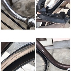 Panasonic❗️BE-END633T2  END63 ビビ26インチ　電動自転車　3段変速ギア　バッテリー5点灯の画像