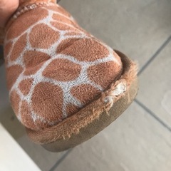 女児靴　ムートンブーツ18センチの画像