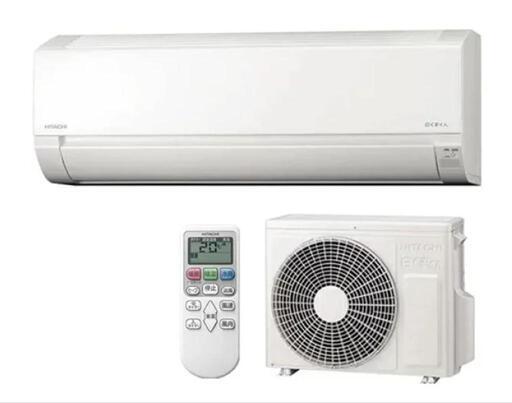 住宅設備用ルームエアコン(日立/RAS-AJ28M/白くまくん/2023年製)