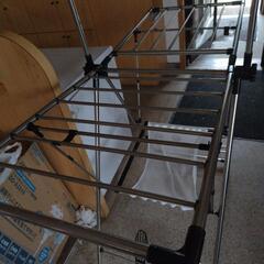 室内物干し ハンガー 折り畳み コンパクトの画像