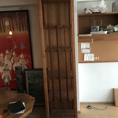 背が高いラック、壺など飾る用の画像