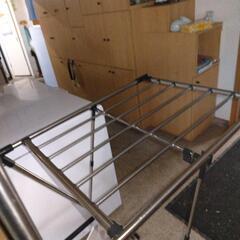 室内物干し ハンガー 折り畳み コンパクトの画像