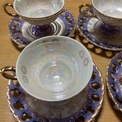 昭和レトロ　カップ＆ソーサー　５セットの画像