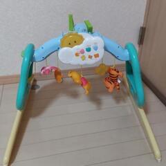 タカラトミー ディズニー くまのプーさん えらべる回転6WAY ジムにへんしんメリーの画像