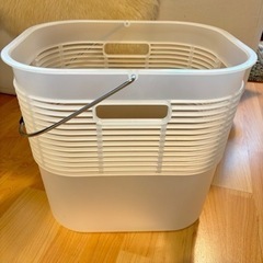 無印　洗濯カゴ　