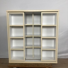 白　本棚　カラーボックス　棚　シェルフ（312907）
