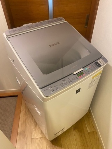 配送可能プラズマクラスター✨音声案内✨SHARP 8.0kg 4.5kg 2017年製 乾燥機付き 洗濯機 ES-PX8B-S 美品✨高年式✨一人暮らし家電✨家電セット✨セットでお得✨新生活✨一人暮らし✨中古品✨リユース✨8.0g✨スタイリッシュ✨コンパクト洗濯機✨冷蔵庫✨電子レンジ✨レンジ✨オーブンレンジ✨洗濯機✨ガスコンロ✨IH✨掃除機✨シーリングライト✨引越し✨ドラム式洗濯機✨ドラム洗濯機✨乾燥機✨乾燥機付き縦型洗濯機✨全自動洗濯乾燥機✨家族向け✨ファミリータイプ✨ファミリー洗濯機✨