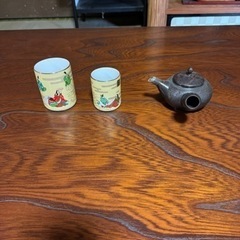 湯のみ、急須