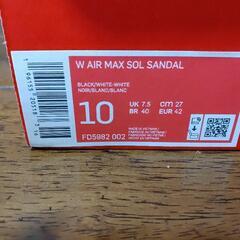 【ご覧頂きありがとうございました。】ナイキ　W AiRMAX SOL SANDAL(エアーマックスソロサンダル)の画像